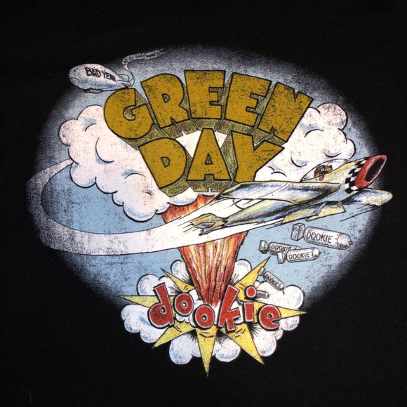 *SOLD* Green Day Dookie Album XS Rock T Shirt - Picture 2 of 5